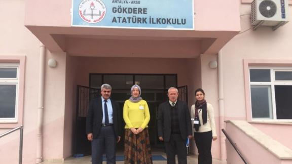 İlçe Milli Eğitim Müdürümüz OKÖK Projesi Kapsamında Gökdere Atatürk İlkokulu/ Ortaokulunu ziyaret etti.