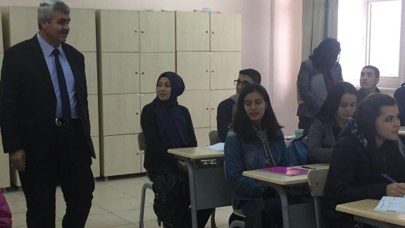 İlçe Milli Eğitim Müdürümüz OKÖK Projesi Kapsamında Aksu Anadolu Lisesini ziyaret etti.