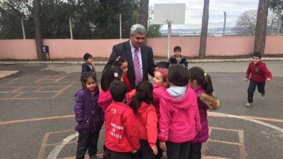 İlçe Milli Eğitim Müdürümüz OKÖK Projesi Kapsamında Boztepe İlkokulu/ Ortaokulunu ziyaret etti.