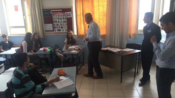İlçe Milli Eğitim Müdürümüz Aksu Hacıaliler Ortaokulunu  ziyaret etti.