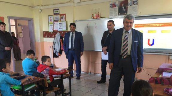 İlçe Milli Eğitim Müdürümüz Keziban Erten İsmail Erten İlkokulunu Ortaokulunu ziyaret etti.