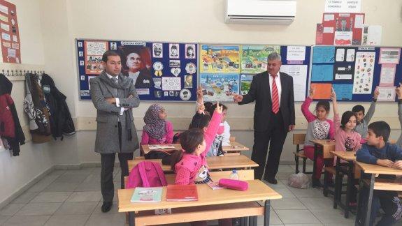 İlçe Milli Eğitim Müdürümüz Gökdere Atatürk  İlkokulunu ziyaret etti.