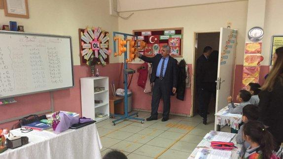 İlçe Milli Eğitim Müdürümüz Cihadiye İlkokulunu  ziyaret etti.