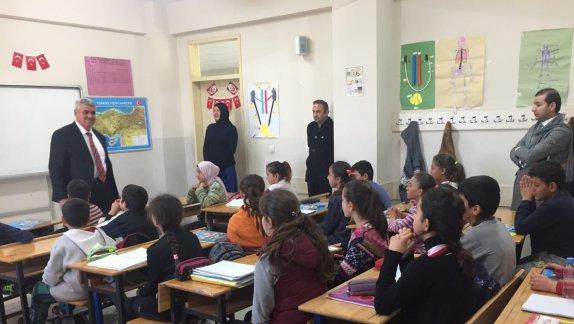 İlçe Milli Eğitim Müdürümüz Gökdere Atatürk İlkokulu ve  Ortaokulunu ziyaret etti.