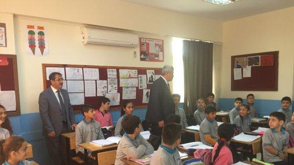 İlçe  Milli Eğitim Müdürümüz  Pınarlı Cumhuriyet ilkokulunu ve Ortaokulunu ziyaret etti.