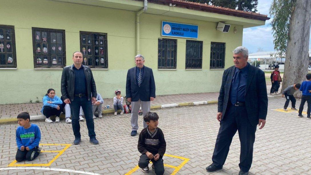 İlçe Milli Eğitim Müdürümüz Sayın Süleyman GÖKÇEN'in Mehmet Nazif Günal İlkokulu/Ortaokulu Ziyareti