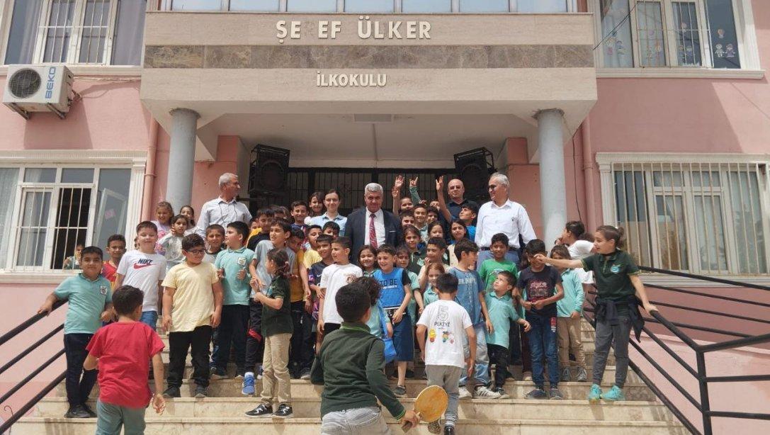 İlçe Milli Eğitim Müdürümüz Sayın Süleyman GÖKÇEN'in Şeref Ülker İlkokulu ve Ertuğrul Gazi Ortaokulu Ziyaretleri