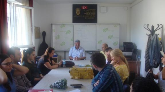 İlçe Milli Eğitim Müdürümüz Mehmet Nazif Günal İlkokulu/Ortaokulunu  ziyaret etti.