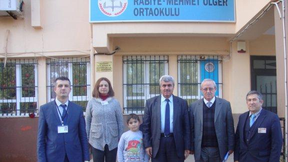 İlçe Milli Eğitim Müdürümüz OKÖK Projesi Kapsamında Rabiye Mehmet Ülger İlkokulu/ Ortaokulunu ziyaret etti.