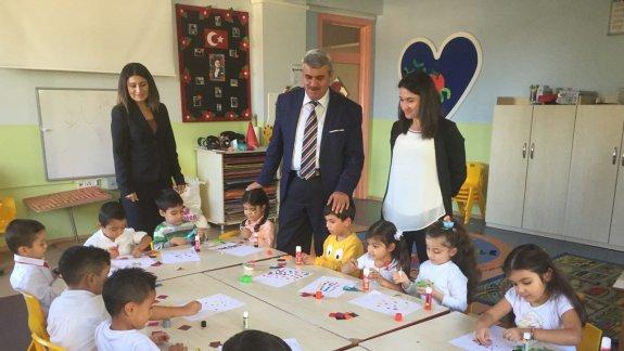 İlçe Milli Eğitim Müdürümüz Mustafa Melek Hamursuz  Anaokulunu ziyaret etti.