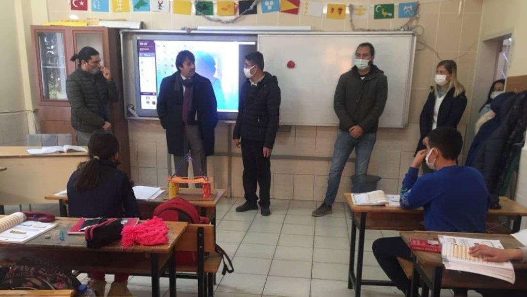 İlçe Milli Eğitim Müdürümüz Yakup Hoplar Kocabelen İlkokulu/Ortaokulu Müdürlüğünü Ziyaret Etti.