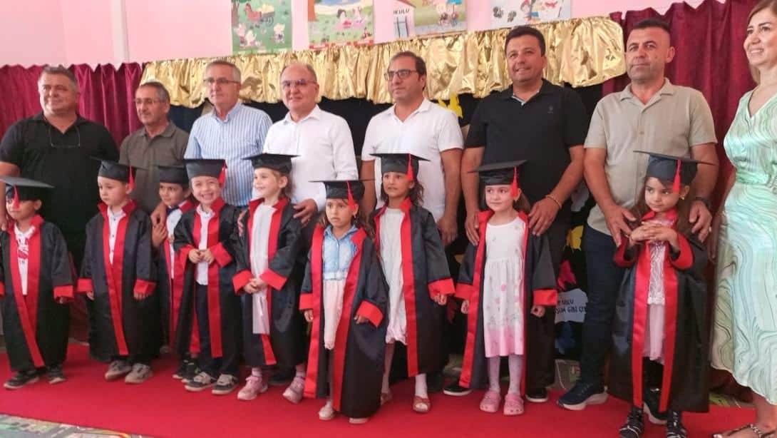 İlçe Millî Eğitim Müdürümüz Sayın Cahit ÖZTÜRK, Kocabelen İlkokulu Ana Sınıfı Öğrencilerinin Yıl Sonu Etkinliğine Katıldı